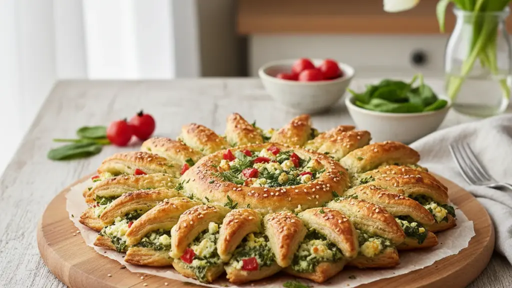 Il segreto del girasole di sfoglia: antipasto irresistibile